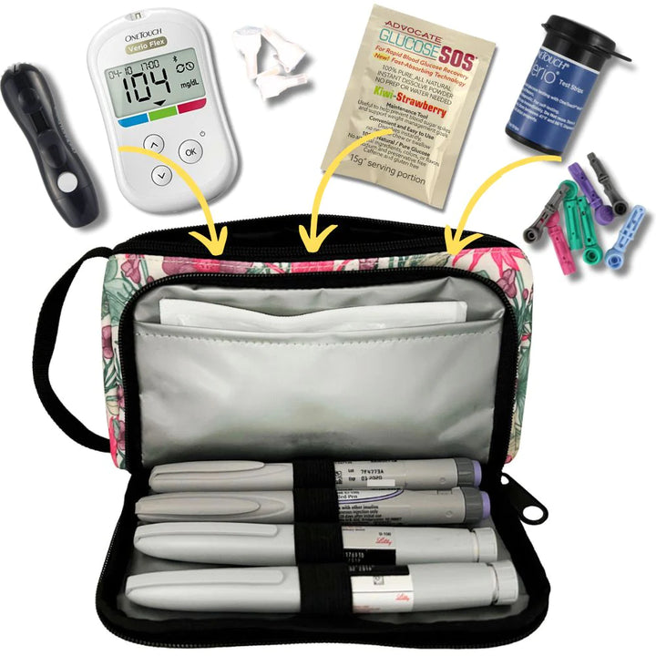 SUGAR MEDICAL INSULATED DIABETES INSULIN SUPPLY CASE