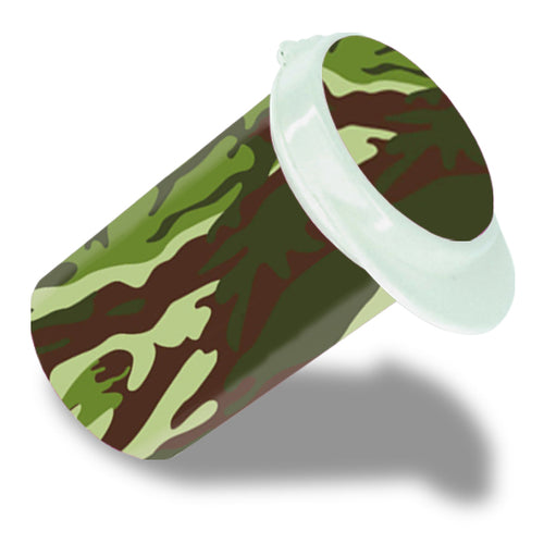 Sticker "Camo Green" for Freestyle test strip container