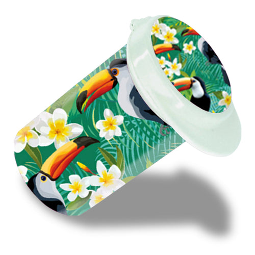 Sticker "Tropical" for Freestyle test strip container