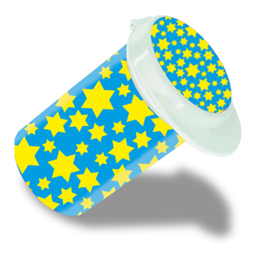 Sticker "Stars" for Freestyle test strip container