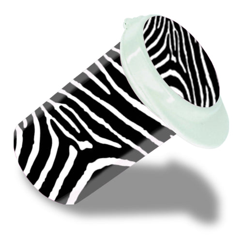 Sticker "Zebra" for Freestyle test strip container