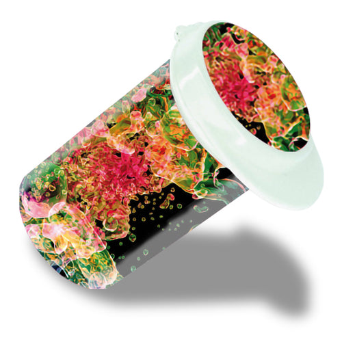 Sticker "Bubble Splash" for Freestyle test strip container