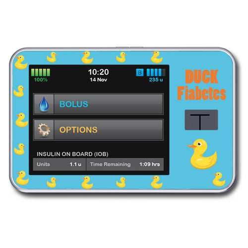 Tandem t:slim Sticker "Duck-Fiabetes"