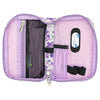 Diabetes accessory bag "Tessa Purple Floral"