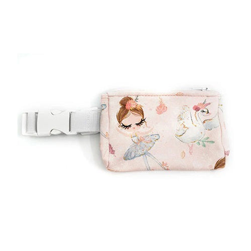 Ballet bum bag with flexible strap