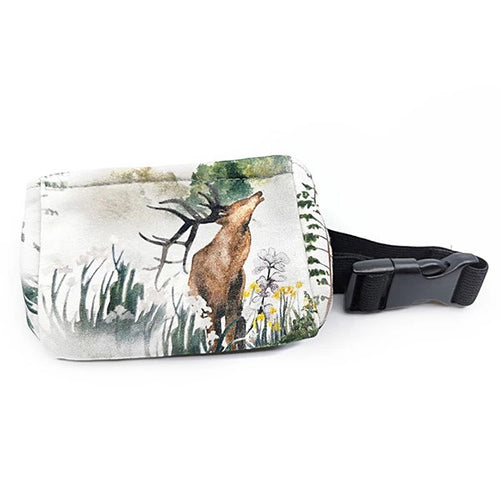 Deer 2 bum bag with flexible strap