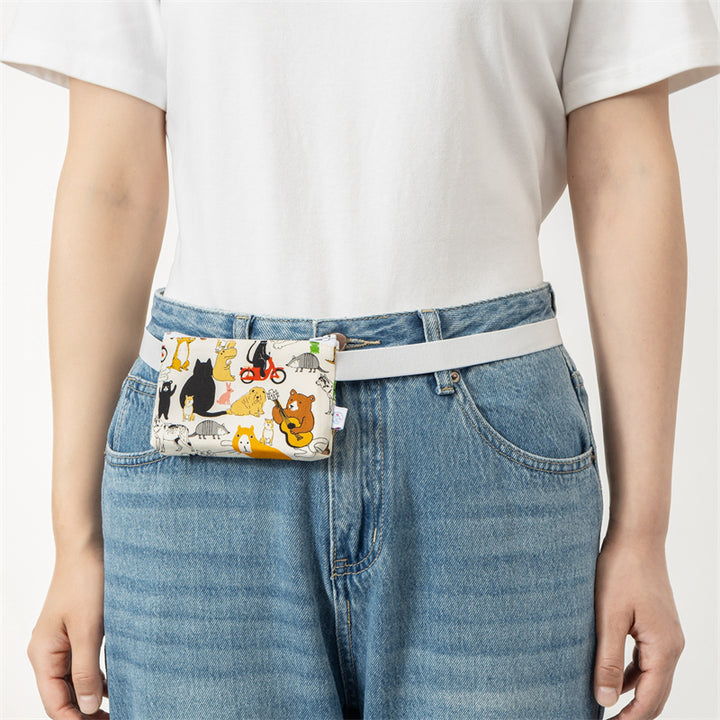 Insulinpumpentasche (12cmx7cm) TIERPARTY mit flexiblem Band für Kinder ab 3 Jahren