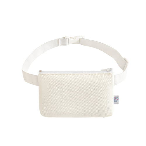 Insulinpumpentasche (12cmx7cm) WEIß mit flexiblem Band