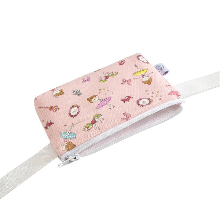 Insulinpumpentasche (12cmx7cm) BALLETT mit flexiblem Band für Kinder ab 3 Jahren