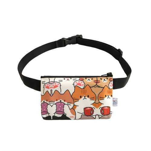 Insulinpumpentasche (12cmx7cm) KITTEN mit flexiblem Band für Kinder und Erwachsene