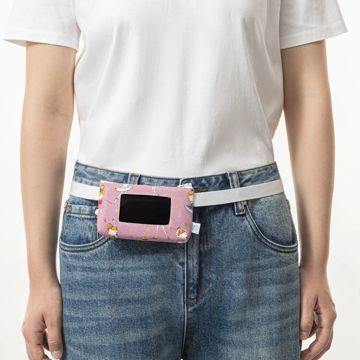 Funda "Ballet" con ventana para bomba de insulina y lector CGM, 65 cm (3 a 99 años)
