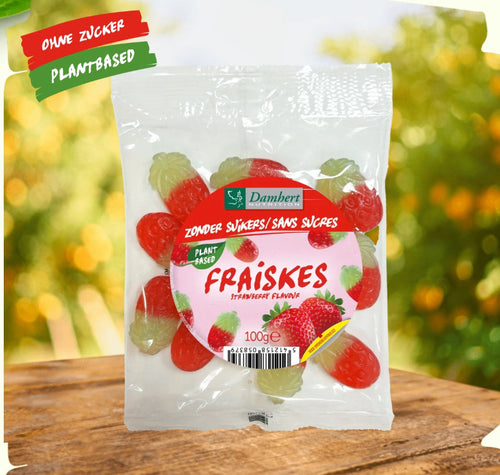 Damhert Sugar-Free Fraiskes Strawberry Flavour