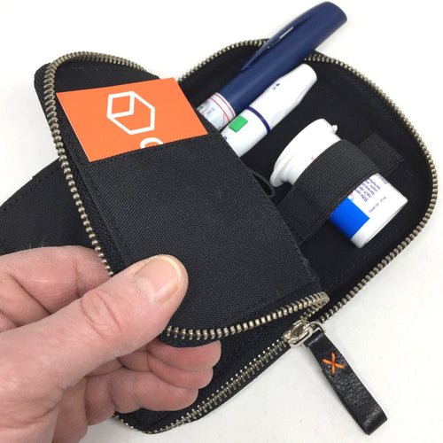 Diabetes Accessory Bag diabag "ONE" Nylon Black