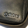 Zuckerschmuck Diabetes Zubehörtasche diabag ''ONE XL'' Rindnappa Schwarz LOGO
