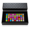 Jewelry gift box cover with colorful rhinestones, e.g., for Dexcom G7, Freestyle Libre 3, and Freestyle Libre 3 Plus