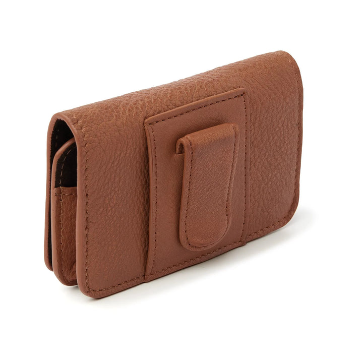 Medtronic Pumpentasche "Beau" Camel Echtleder von Sweet Collections, Insulinpumpentasche auch für Ypsopump und Tandem t:slim