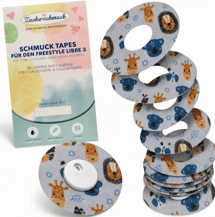Zuckerschmuck Sparpack 10+ 1 gratis SCHMUCK Tape Libre 3 SENSITIV Tiere