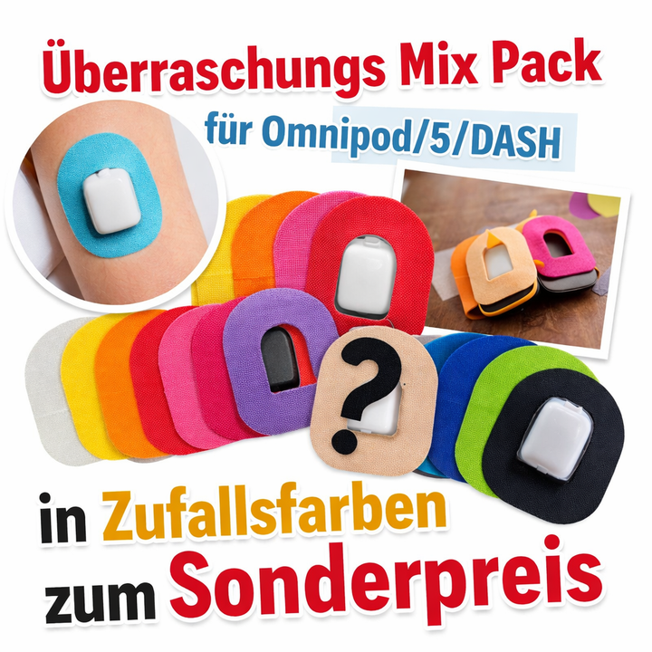 Überraschungs Tape Mix Sparpack Omnipod