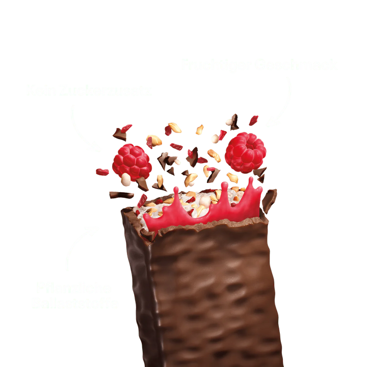 NEOH BERRY BAR - beeriger Schokoriegel ohne Zucker - nur 3g anrechenb. KH/Riegel