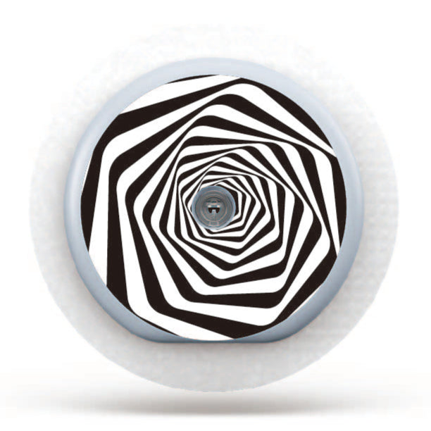 Accu-Chek SmartGuide Sticker "Black and White"