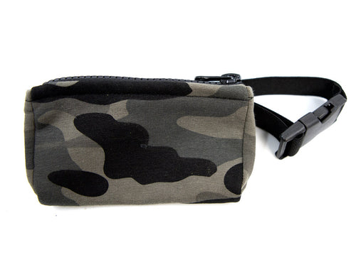 Bauchtasche camouflage mit flexiblem Gurt