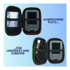 Dexcom reader case G7, "Black" leather vegan