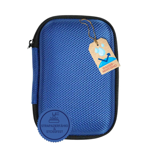 Dexcom reader case G7, "Black" leather vegan