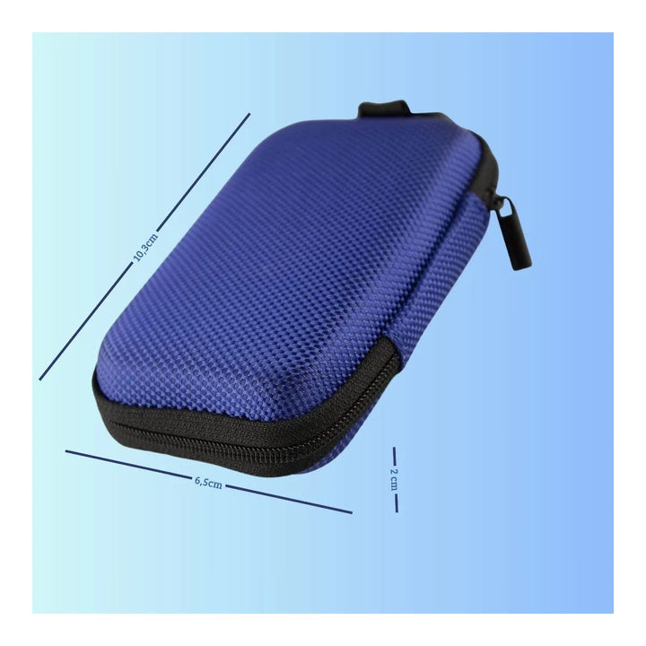 Dexcom reader case G7, "Black" leather vegan