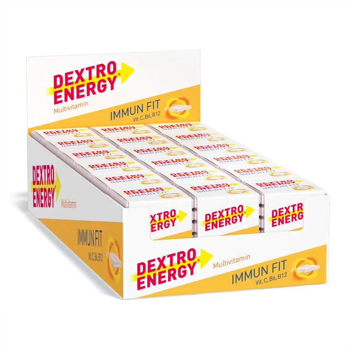 Dextro Energy ImmunFit 24x Würfel (3x8er): Vitamin B6, B12, C
