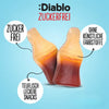 Diablo botellitas de cola sin azúcar (75 g, solo 1,8 g de HC computables por bolsita)