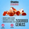 Diablo botellitas de cola sin azúcar (75 g, solo 1,8 g de HC computables por bolsita)