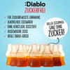 Diablo botellitas de cola sin azúcar (75 g, solo 1,8 g de HC computables por bolsita)