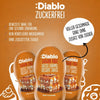 Diablo salsa de postre de caramelo salado sin azúcar (290 ml, solo 0,3 g de HC computables por ración de 30 g)