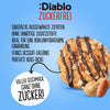 Diablo galletas de cacahuete sin azúcar con rayas de chocolate (150 g, 6,4 g de HC computables por galleta)