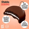 Diablo galletas de crema de chocolate sin azúcar, envasadas individualmente (136 g, 7,2 g de HC computables por 2 unidades)