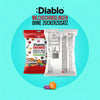 Diablo grageas de chocolate sin azúcar (40 g, 2,6 g de HC computables)