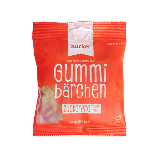 Vegane Gummibärchen (ohne Zucker, ohne anrechenbare Kohlenhydrate/ BE) 100g