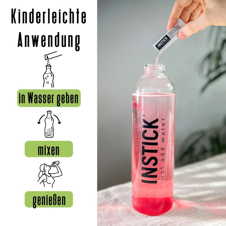 INSTICK Getränkepulver ohne Zucker, Ananas 12x (12 x 0,5 l, ohne KH/BE)