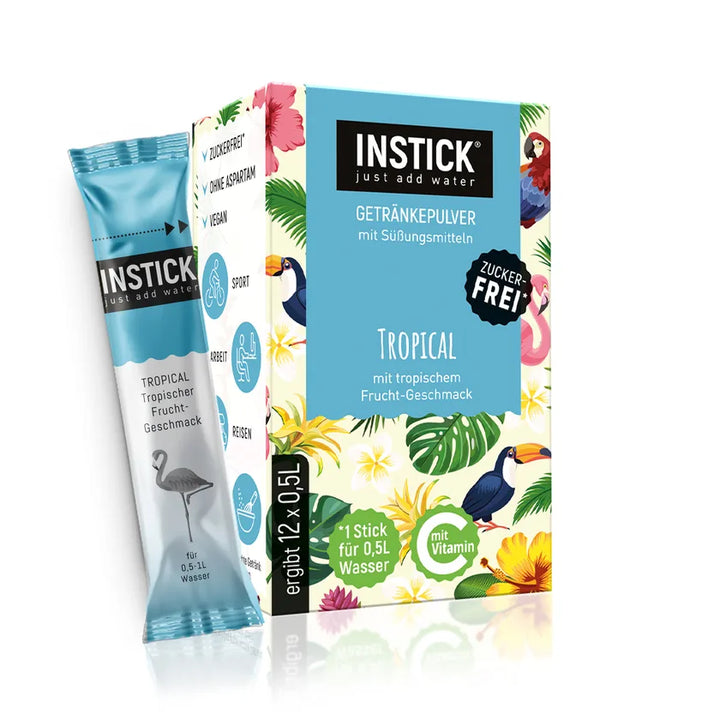 INSTICK Poire 12x0,5l sans glucides/boissons
