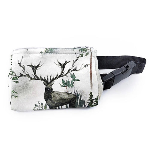 Deer bum bag with flexible strap