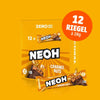 10+2 Saver Pack NEOH CARAMEL NUTS BAR - Sugar-Free Chocolate Bar - Only 2g Net Carbs/Bar