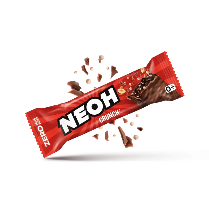10+2 Saver Pack NEOH CRUNCH BAR - Sugar-Free Chocolate Bar - only 2g net carbs/bar