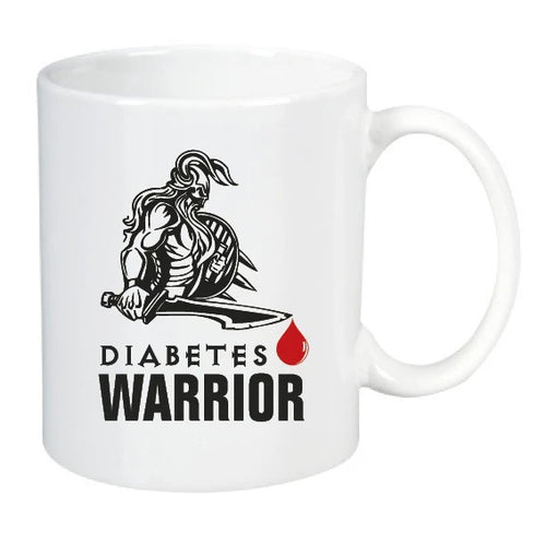 Diabetes Tasse "Diabetes Warrior"