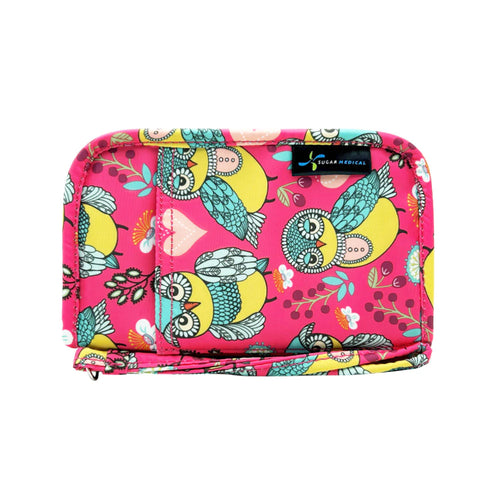 Diabetes accessory bag "Owl"