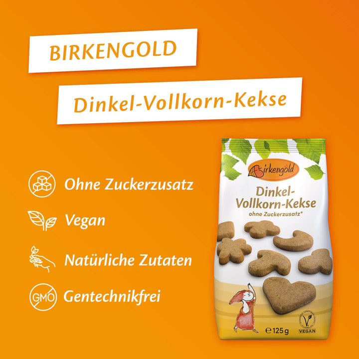 Zuckerfreie low carb Dinkel Vollkorn Kekse mit Xylit mit wenig anrechenbaren Kohlenhydrate/BE für Diabetiker