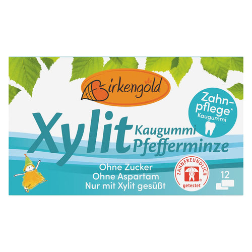 Xylit Kaugummi Pfefferminze 12Stk