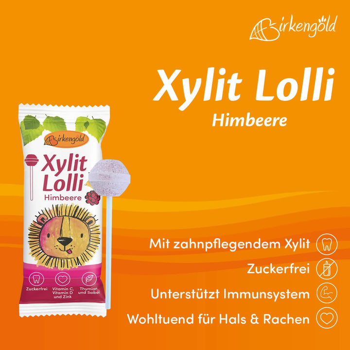 Zuckerfreier Lolli mit Xylit ohne anrechenbare Kohlenhydrate/BE für Diabetiker