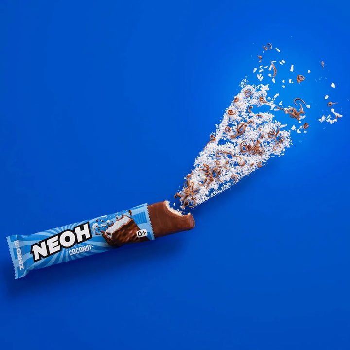 NEOH COCO - Barre chocolatée sans sucre - seulement 3 g de glucides nets par barre