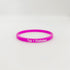 Silikon Armband pink Diabetes Type 1