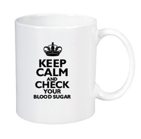 Diabetes mug "Keep calm..."